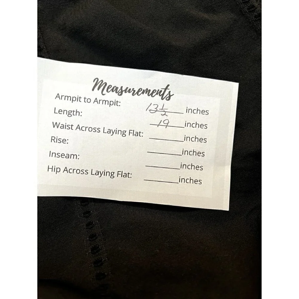 Women's Athleta Exercise Black Top Criss Cross Spaghetti Straps Large - Picture 4 of 5